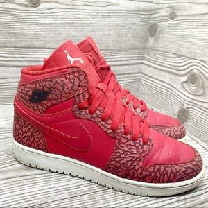 AIR JORDAN 1 RETRO HIGH elephant print gym red